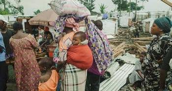 Deplacees de l'Est de la RDC