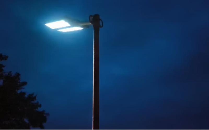 La lumiere d'une lampe à Mupompa